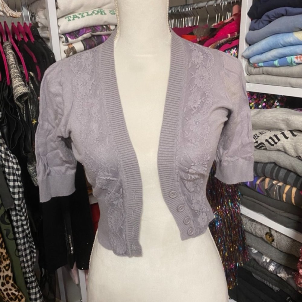 CROP CARDIGAN